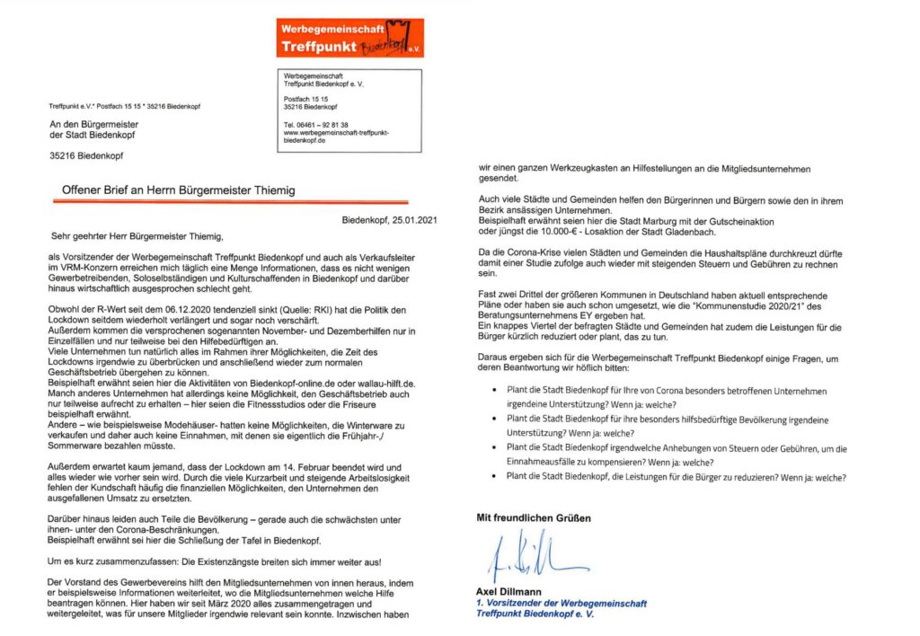 Offener Brief