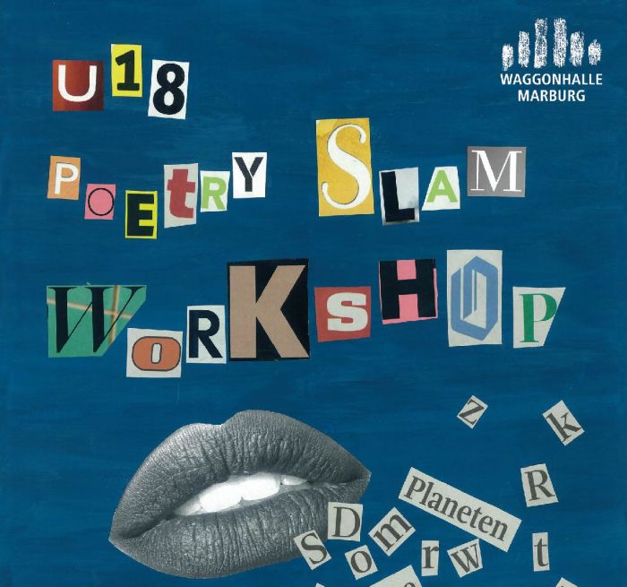 Plakat lädt ein zum Poetry Slam