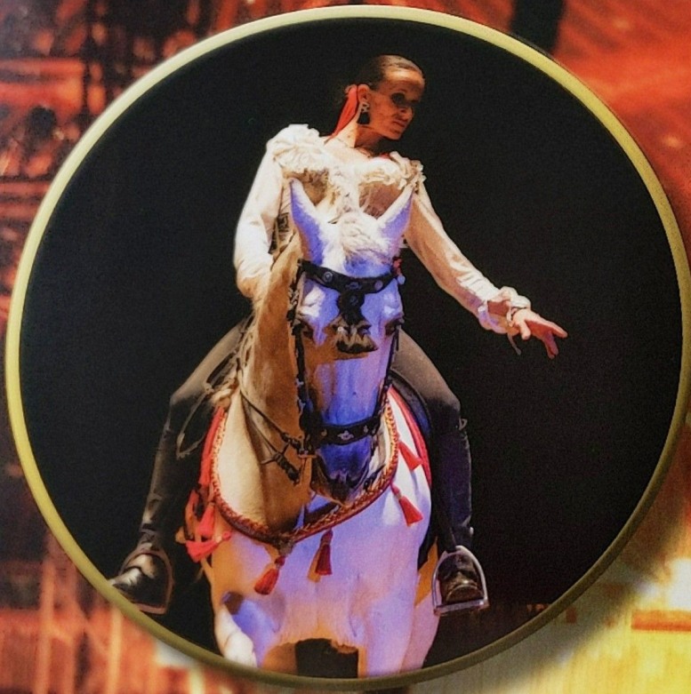 Reiterin im Zirkus
