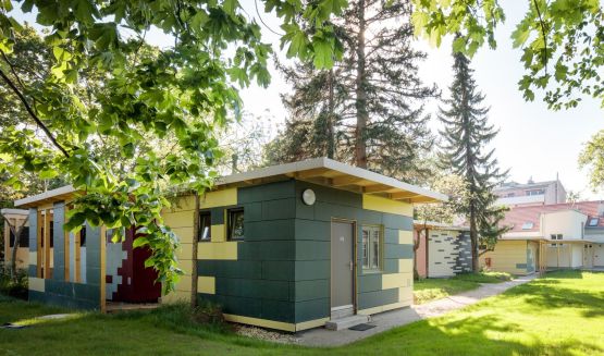 kleines Dorf für obdachlose Männer