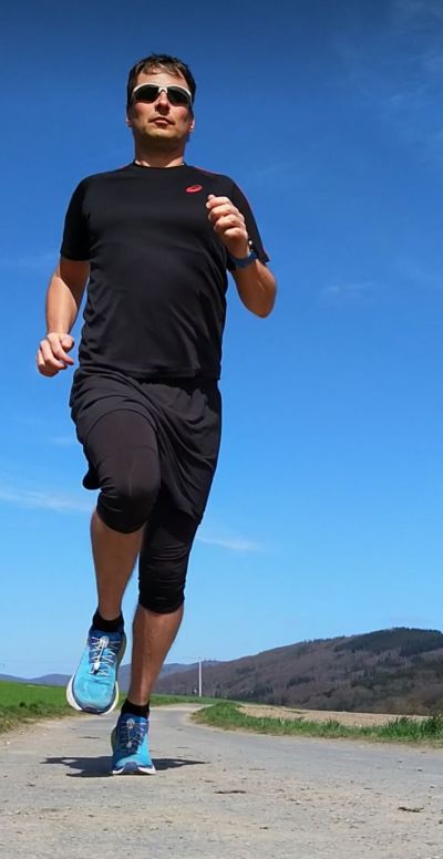 Läufer im Sportdress
